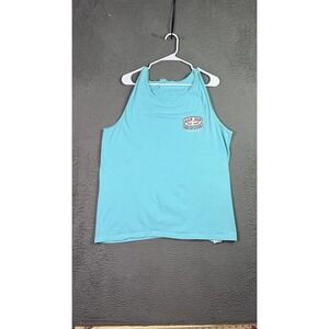 Ron Jon Surf Shop Shirt Womens Large Blue Tank‎ Top One Of A Kind Cocoa Beach